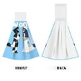 thumbnail image 2 of Johaoi Bluey Print Hand Bath Towels,Decorative Bathroom Towels for Gym Shower Hotel and Spa,14'' x 15'', 2 of 7