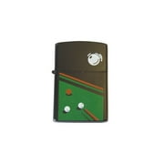 Sterling Gaming Lighter in Black w Billiard Theme