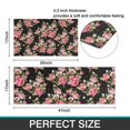 thumbnail image 7 of Pioneer Flower Floral Print Pattern Kitchen Rugs Sets Of 2,Anti Fatigue Kitchen Mat Rugs Non Slip Washable,Decorative Kitchen Floor Mats for Kitchen,Sink,Laundry,17"x30"+17"x47", 7 of 7