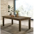 thumbnail image 2 of Coleman Rectangular 79-inch Dining Table Rustic Golden Brown, 2 of 5