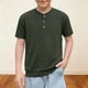 thumbnail image 2 of Camisa de Manga Corta para Niños Niño de Cumpleaños Color Sólido Cuello Redondo Casual Top de Verano Suave, 2 of 7