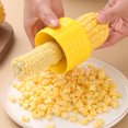 thumbnail image 1 of Hongchun Grain Corn, Kitchen Gadget 304 Stainless Steel Corn Separator Stripper, Yellow, 1 of 5