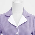 thumbnail image 4 of Sngxgn Womens Knit Dress Square Neck Long Sleeve Knee Length Dresses(B,L), 4 of 6