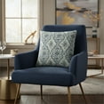 thumbnail image 2 of Blue My Mind Marquez 20" Square Pillow - Navy in Set of 2, 2 of 9
