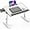 White, variant on LT07 Lap Desk [Extra Large], Adjustable Laptop Table, Portable Standing Bed Desk, Foldable Sofa Breakfast Tray, Notebook Computer Stand for Reading and Writing (White)