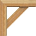 thumbnail image 3 of Ekena Millwork 6"W x 22"D x 22"H Traditional Block Rough Sawn Bracket w/ Offset Brace, Western Red Cedar, 3 of 25