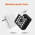 thumbnail image 2 of Protective Cover Power Adapter Soft Silicone Case Shockproof Skin for Apple Macbook Charger 15" 13" Pro Retina Air (Blue,Pro16 A2485 140W), 2 of 6