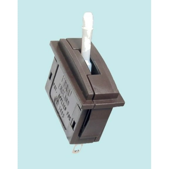 Peco PL-26W All Scales PASS CONT SW-WHITE LEVER