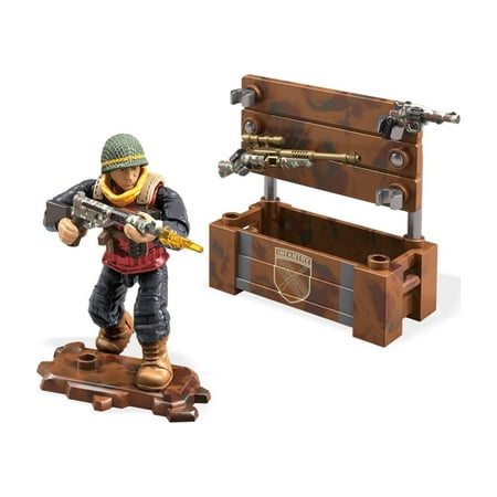 Mega Construx Call of Duty Care Package with WWII-Inspired Soldier