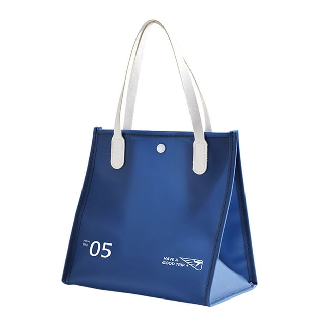 Household Jelly Style PVC Material Wash Bag Travel Beach Bag Cosmetic Storage Bag Lightweight and Practical