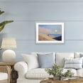 thumbnail image 3 of Stupell Industries Coastal Pink Hills At The Ocean Gray Framed Print Under Glass, 23 x 17, by Gina Kelly, 3 of 8