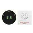 thumbnail image 3 of Yeacher Track Sockets Power Track Socket Outlet Electric Mobile Track Socket Power Track Adapter for Office Kitchen and Living Room, 3 of 8