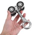 thumbnail image 3 of HOOWIFFY Sliding Door Roller For Smooth Operation Heavy Duty Steel Trolley Assembly For Garage Doors 1Pack, 3 of 8