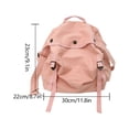 thumbnail image 4 of Bolso de mano para mujer Fashionalbe Canvas Casual Vintage para oficina Travel Shopper Bag, 4 of 4