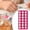 Red, variant on balikha Bead Mat 21 Grid Bead Cushion for Art Crafts Necklaces Making Jewelry Making Green