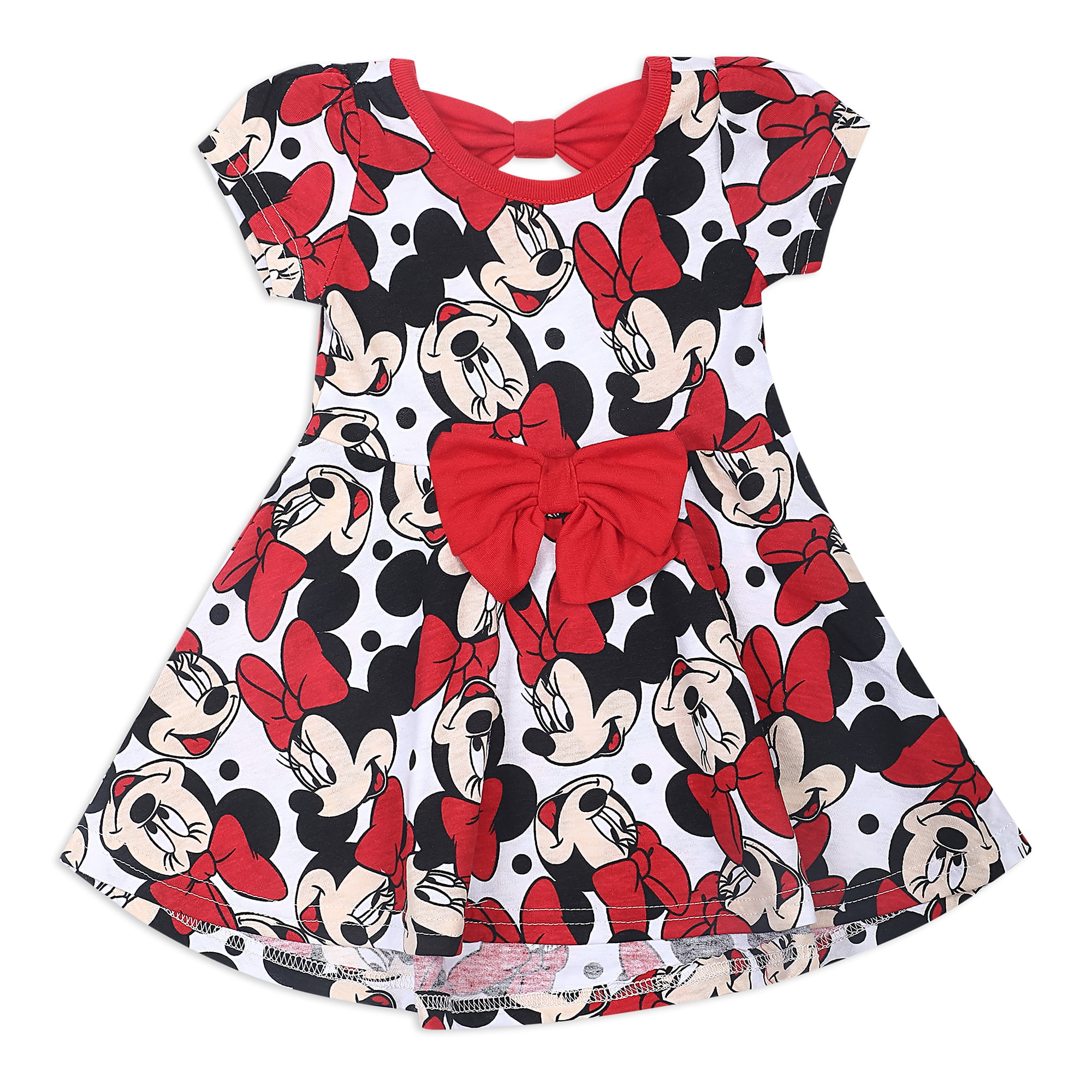 Disney Baby Girls' Minnie Mouse Rock The Dots Dresses Set Pack of 2 for Infants