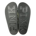 thumbnail image 2 of Victoria's Secret Pink Crisscross Rose Gold Irridescent Strap Slides Sandals Small (5/6) NWT, 2 of 2