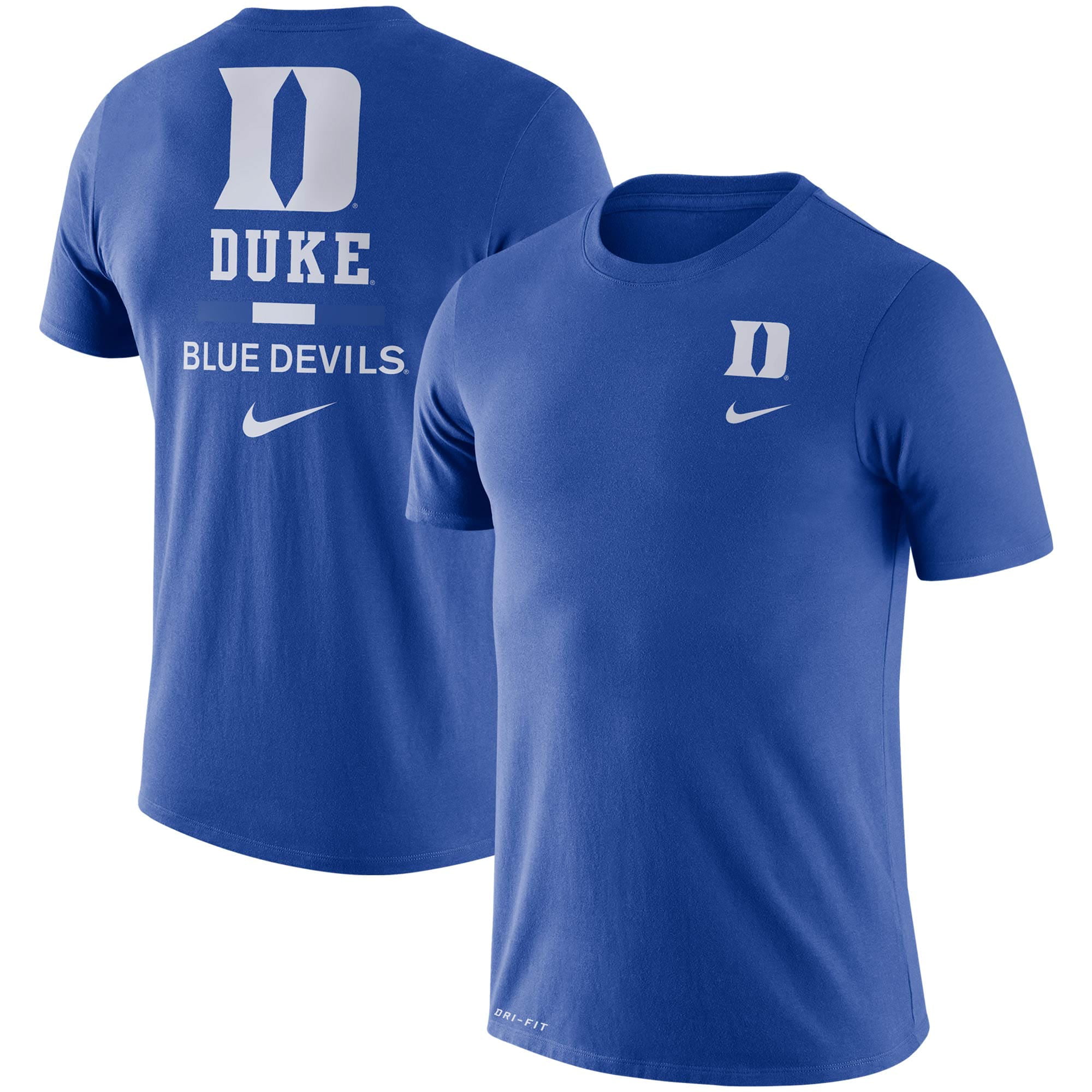 Nike - Duke Blue Devils Nike DNA Logo Performance T-Shirt - Royal ...