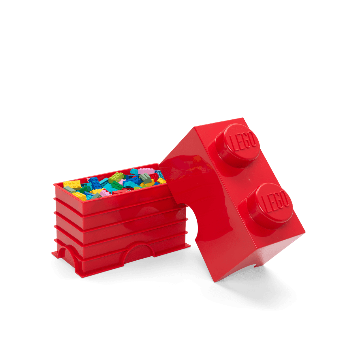 LEGO Storage Brick 2, Red