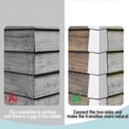 thumbnail image 4 of Siding Corner Trim, 8PCS Siding Corner 8 Inch Aluminum with Screws for House Exterior, 4 of 7