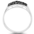 thumbnail image 2 of 0.43 Carat Genuine Black Diamond .925 Sterling Silver Ring QJ Model, 2 of 3