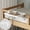 White, variant on ROGE Bedside Shelf Foldable, College Dorm Room Essentials, Clip-On Bed Side Table for Top Bunk Heavy Duty, Loft Nightstand Organizer Tray (White)