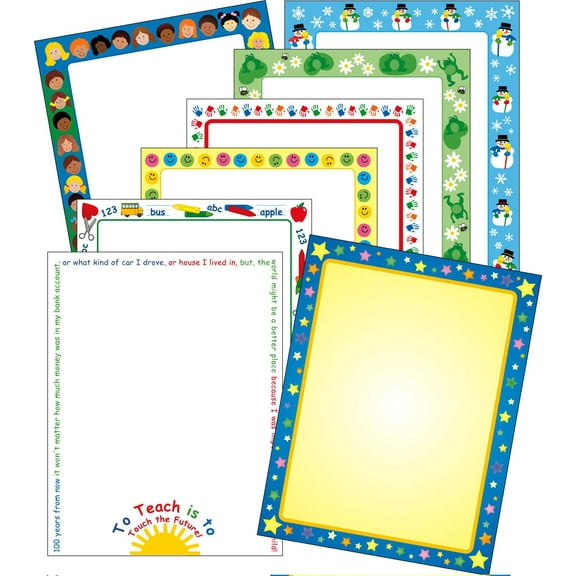 SHAPES ETC. Creative Classroom Designer Paper Set
