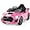 Pink, variant on Licensed Ford Mustang GT500 Ride on Car for Kids by OLAKIDS, Battery Powered Electric Vehicle with Remote Control, Headlight, Power Display, USB, Music, Radio, Aged 3-8