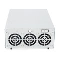thumbnail image 4 of 6/8GPU+5 Fans 4U Bitcoin Mining Rig Open Air Frame Steel Frame Graphics Case, 4 of 6