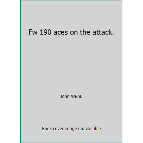 Pre-Owned Fw 190 aces on the attack. (Unknown) 8483722208 9788483722206