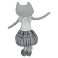 thumbnail image 5 of Northlight Girl Fox Sitting Christmas Figure with Dangling Legs - 22" - Gray and White, 5 of 5