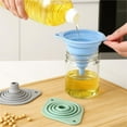 thumbnail image 7 of 2025 Kitchen Funnel Set, Collapsible Small Funnels for Filling Bottles, Silicone Upgrade, 7 of 7