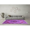 thumbnail image 3 of Ahgly Company Indoor Rectangle Oriental Purple Industrial Area Rugs, 2' x 3', 3 of 4