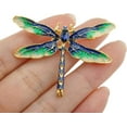thumbnail image 3 of GHSDFBB Enamel Dragonfly Brooch Insect Animal Dragonfly Pins for Women, 3 of 7