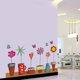 thumbnail image 3 of Pegatinas de pared de mariposas y flores de dibujos animados, calcomanía para ventana, decoración de pared de vidrio, decoración del hogar, decoración para habitación de niños y gu, 3 of 3