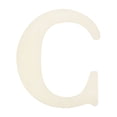 thumbnail image 1 of 15 Inch Wooden Letter,Large Blank Unfinished Wooden Alphabet Letters for Crafts, DIY Projects, Birthday, Party(Letter C), 1 of 7