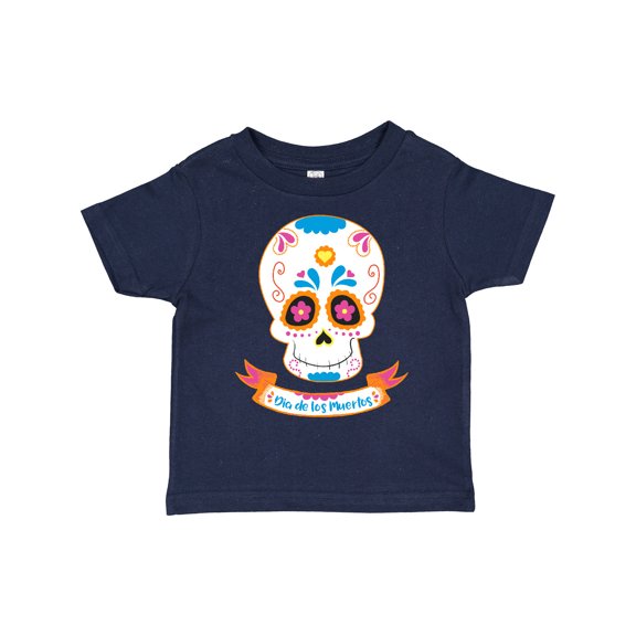 Inktastic Day of the Dead Skull Boys or Girls Toddler T-Shirt