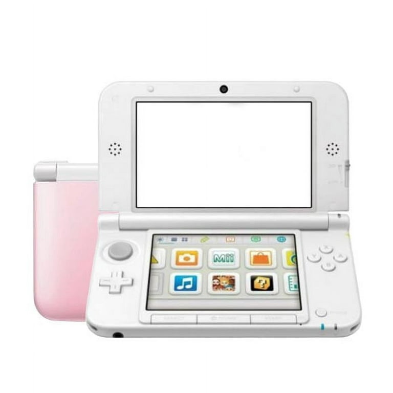 USED Japanese New Nintendo 3DS XL LL PINK WHITE with all USED Japanese New Nintendo 3DS XL LL PINK WHITE with all