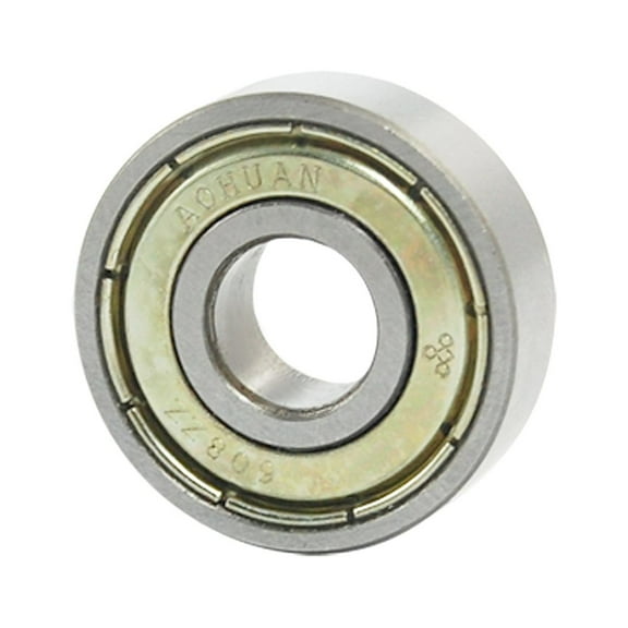 Unique Bargains Replacement 608Z 8x22x7mm Carbon Steel Ball Bearing