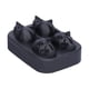 thumbnail image 5 of Molde para hacer hielo BuyWeek de silicona con forma de calavera 4 rejillas, 5 of 12