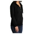 thumbnail image 4 of Mafoose Women Juniors Jersey Full-Zip Female Hoodie Black L, 4 of 6