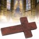 thumbnail image 3 of Crucifijo de madera con forma de cruz, 20 piezas Crucifijo de madera con forma de cruz, adorno de crucifijo, decoración con forma de cruz, diseño elevado, 3 of 9