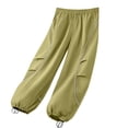thumbnail image 6 of Mifsaly Boys Quick Dry Parachute Pants Kids Wide Leg Baggy Track Pant Lightweight Quick Dry Casual Outdoor Athletic Sportswear with Pockets, 6 of 7