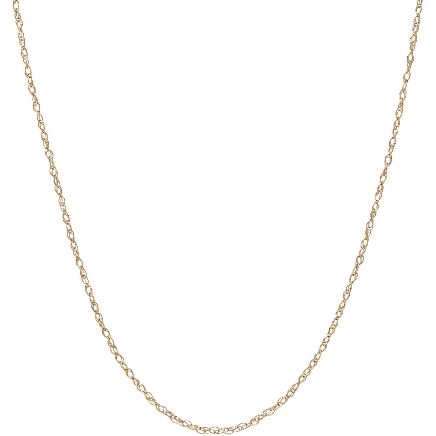 Simply Gold Kids' Precious Sentiments 10kt Oval Yellow Gold Virgin Mary with "Pray for us" Pendant, 14" Necklace
