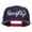 Navy Red, variant on Naughty Devil Embroidered Two Tone Snapback - Navy Red OSFM