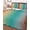 Yellow Blue, variant on Twin Quilt Bedding Set, Red Teal Orange Ombre Reversible Summer Quilt 3 Pieces, Modern Art Aesthetics Abstract Lightweight Bedspreads Coverlets with 2 Pillow Shams for All Seasons