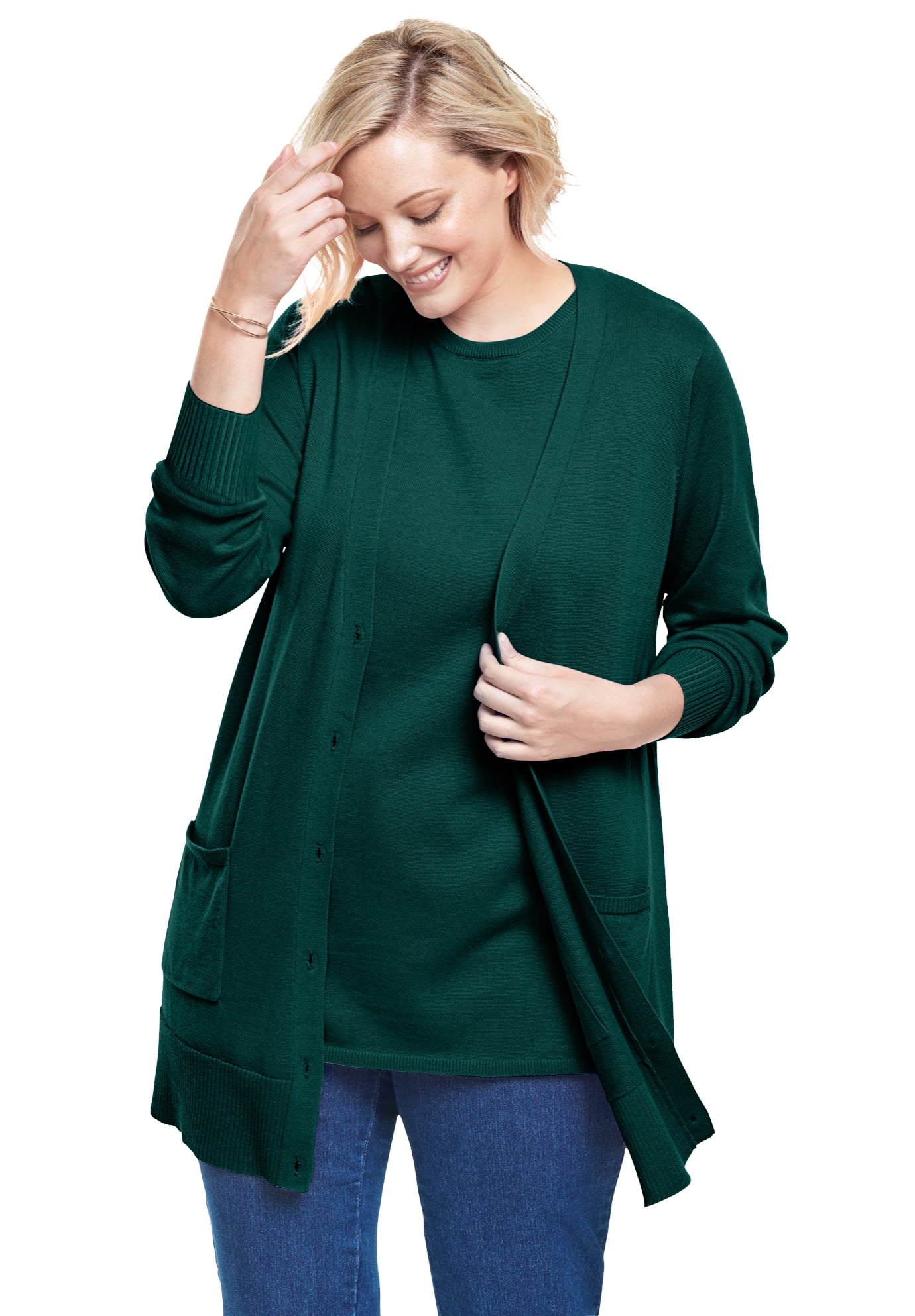 walmart plus size sweaters