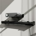 thumbnail image 2 of PzewMo Floating Metal Wall Mount Shelf, Shelf for TV Cable Box,Apple Roku, Sound Bar,Soundbar, Camera,Decor Display (1, Small), 2 of 7