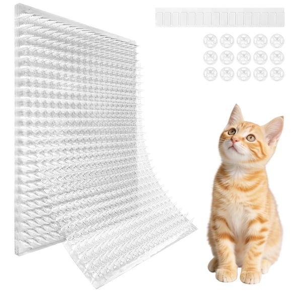 Alfombrilla con Púas para Gatos Mardili Paquete de 10, 33x41 cm Interior y Exterior