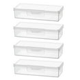 thumbnail image 1 of Container For Cotton Rounds PP For Travel 4Pcs 10.5*4.5*2.5In, 1 of 6